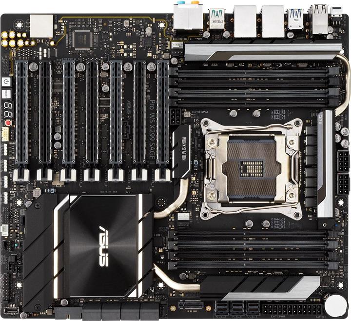 Image du produit ASUS PRO WS X299 SAGE II (LGA 2066, Intel X299, SSI CEB)