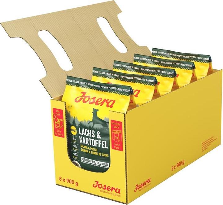 Image du produit Josera Saumon et pommes de terre sans céréales (Adulte, Senior, 1 pcs, 900 g)