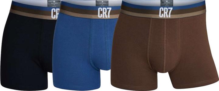 CR7 Mens Trunk Cotton Stretch 3-Pack (XL, 3er Pack)
