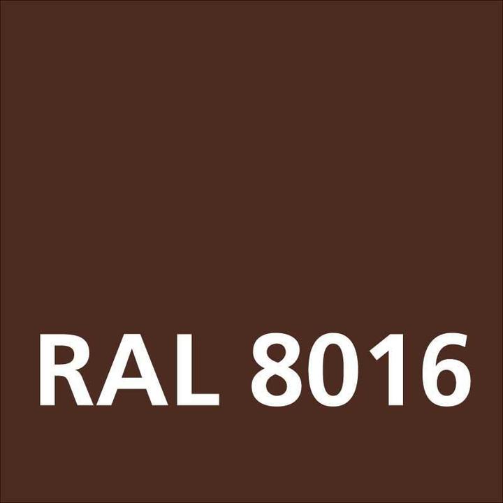 Actual product image Dupli-Color Glossy acrylic paint RAL 8016 mahogany brown (Mahogany brown, 0.40 l)
