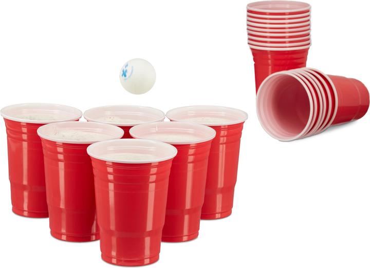 Immagine prodotto Relaxdays Bicchieri da beer pong (50 x)