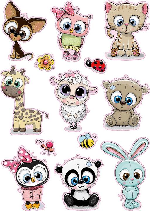 Actual product image Z-Design Big Glitter Sticker