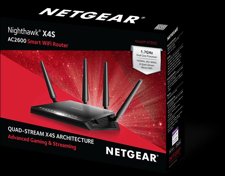 Actual product image Netgear R7800 Nighthawk X4S