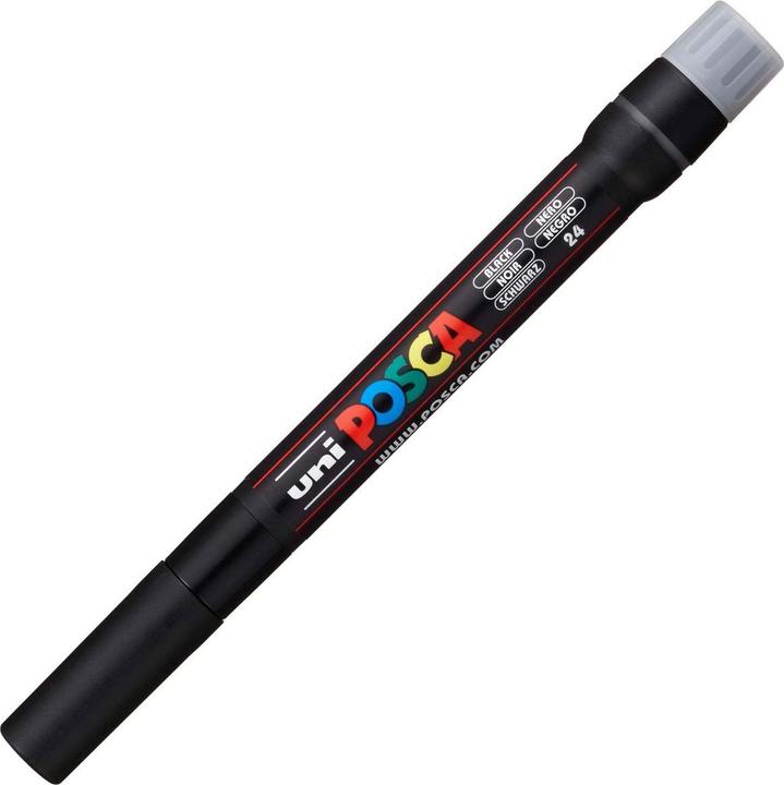 Produktbild Posca Marker Pinselspitze (Schwarz, 10 mm, 1 x)