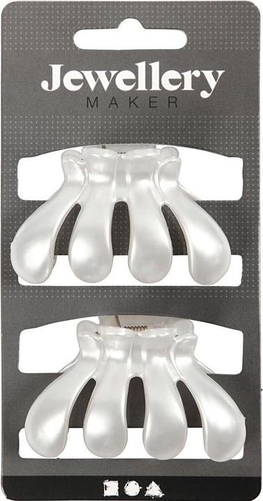 Produktbild Creativ Company Haarspange Perlmutt 6 x 3.8 cm, 2 Stück (2 Stk.)