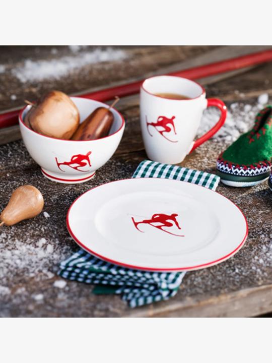 Produktbild Gmundner Keramik Dessertteller rot (1 x, 22 cm)