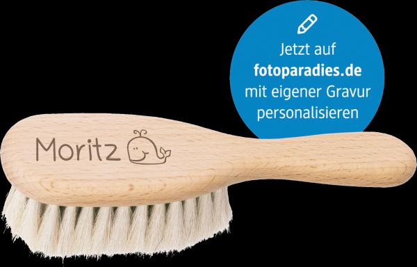 Actual product image dm babylove Baby hairbrush