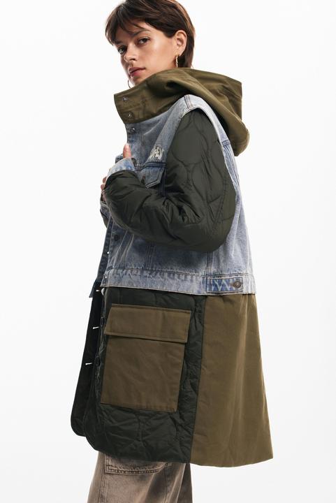 Actual product image Desigual waterproof jacket budapest ickey (M)