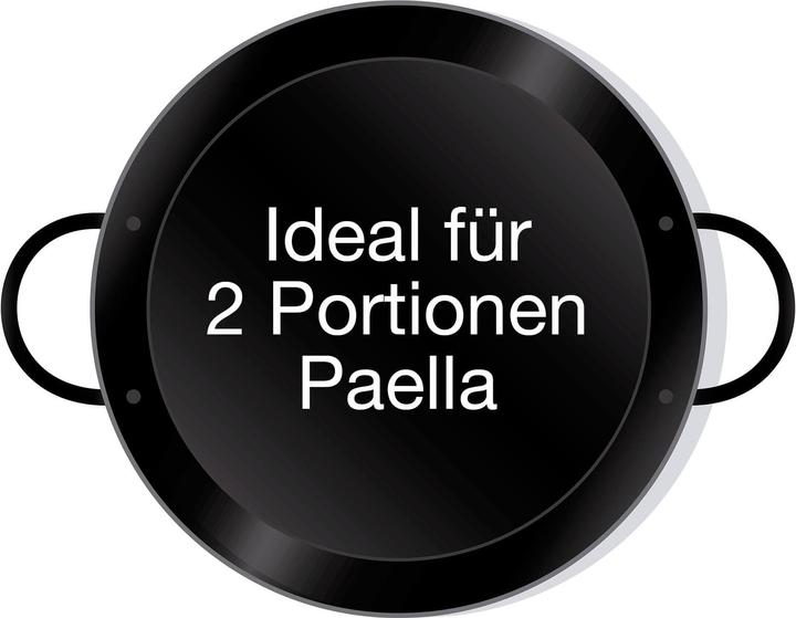 Produktbild All'Grill Paella-Pfanne emailliert Ø 26 cm (26 cm, Paella Pfanne, Stahl)
