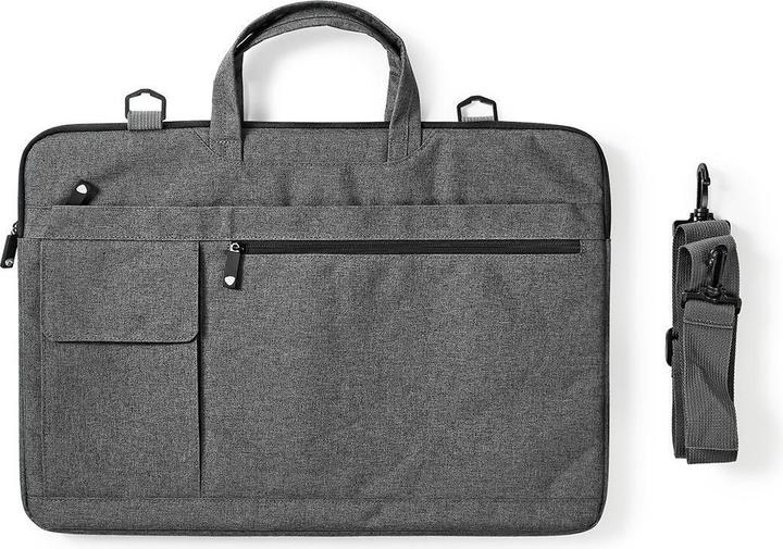 Produktbild Nedis Notebook-Tasche - Laptoptasche - Aktentasche - Schultertasche - Das Tragen Gürtel - 17-18" - (18", Universal)