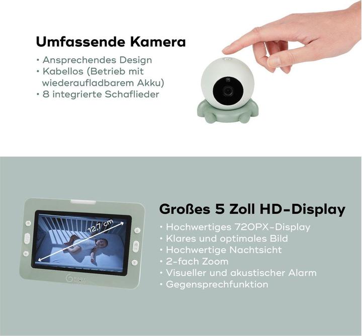 Actual product image Babymoov Yoo Go + HD (Video & Audio, 300 m)