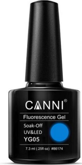 Image du produit Canni Vernis en gel Fluorescence YG05 UV/LED (Vernis semi-permanent)