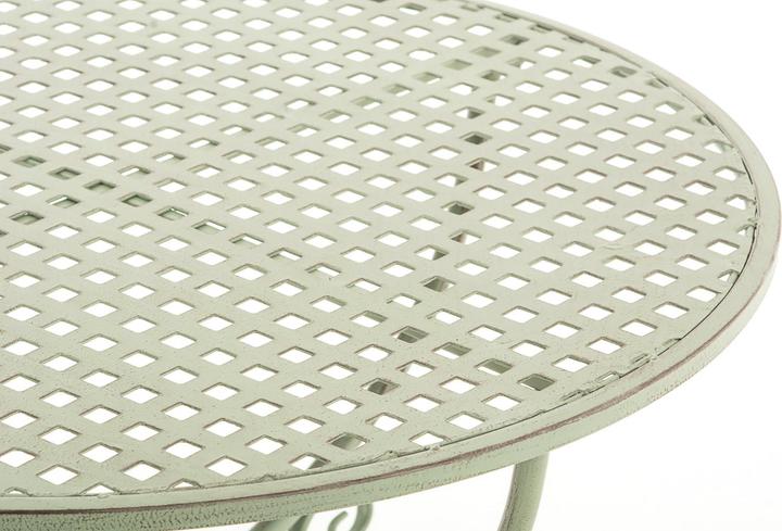 Produktbild Swisshandel24 Tisch Amanda, antik-grün (70 cm)