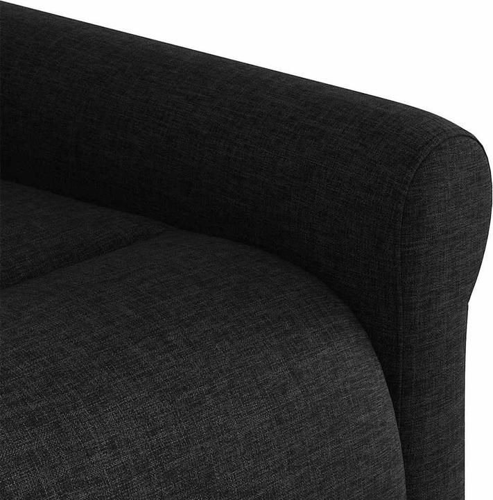 Actual product image VidaXL Massage chair electric black fabric