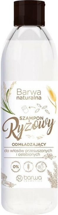Image du produit Barwa Colour - Shampooing naturel au riz pour cheveux secs et affaiblis 300Ml (300 ml, Shampoing sec)
