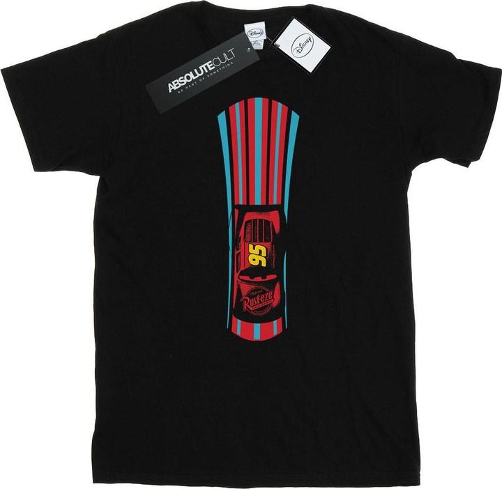 Immagine prodotto Disney Cars Lightning McQueen Stripes Maglietta Uomo (3XL)