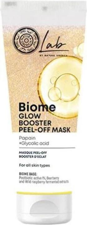 Produktbild Natura Siberica Lab Biome Glow Booster Peel-Off Gesichtsmaske 75ml (75 ml)