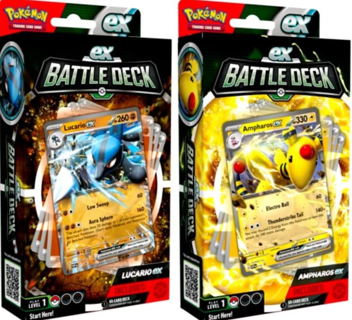 Productafbeelding Pokémon Pokemon TCG Battle Decks Ampharos (Engels, Dek)