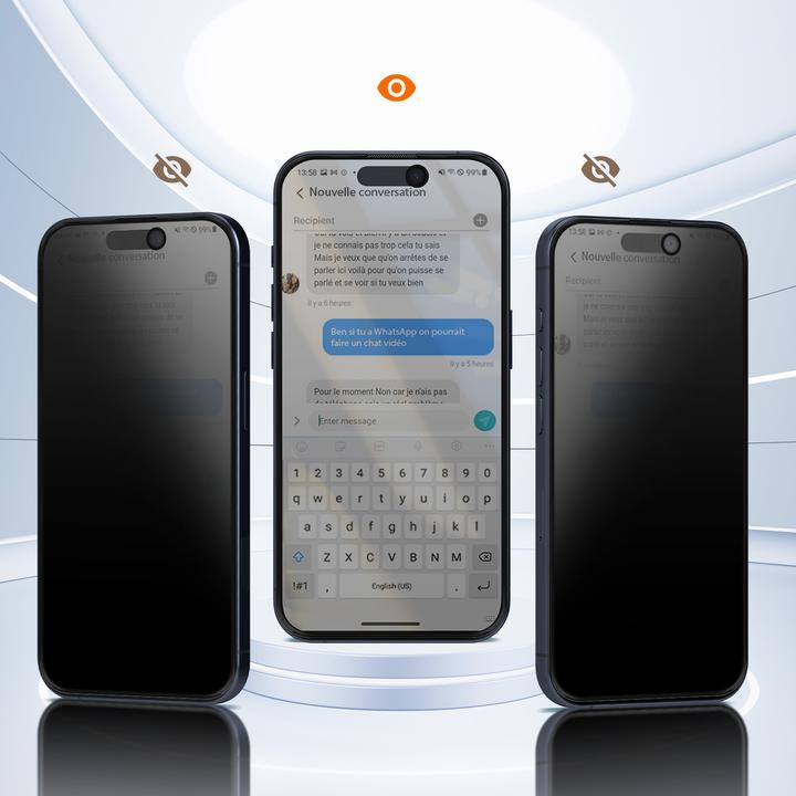 Produktbild Avizar OptiPrivacy Protector (1 Stück, Apple iPhone 16 Pro)