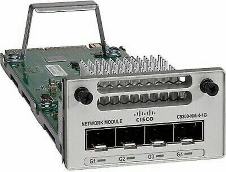 Actual product image Cisco C9300-NM-4G: 4-port interface (4 Ports)