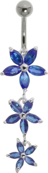 Produktbild Bijouteria Bauchpiercing (Edelstahl, Silber 925, Kristall)