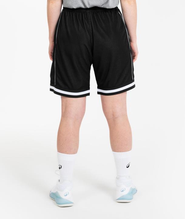 Produktbild Kipsta Damen/Herren Basketball Shorts wendbar leicht - SHR 500 schwarz-weiss (L)