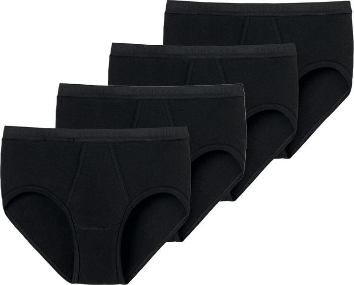 Actual product image Schiesser 4-pack Original Classics Fine Rib Sports Briefs / Underpants (4XL, pack of 4)