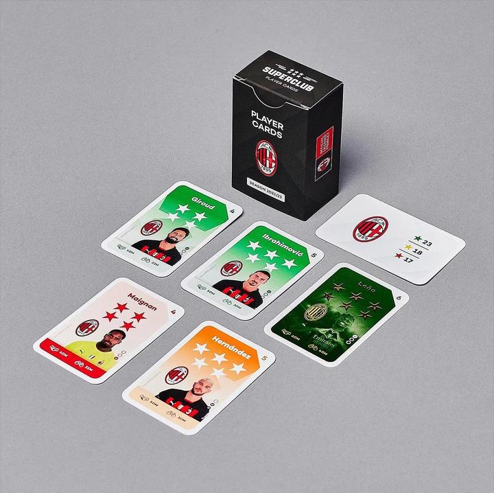 Image du produit Superclub AC Milan - Cartes de joueurs (Anglais)