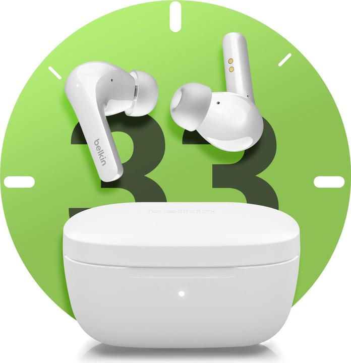 Produktbild Belkin Soundform Motion (ANC, 9 h, Kabelgebunden)
