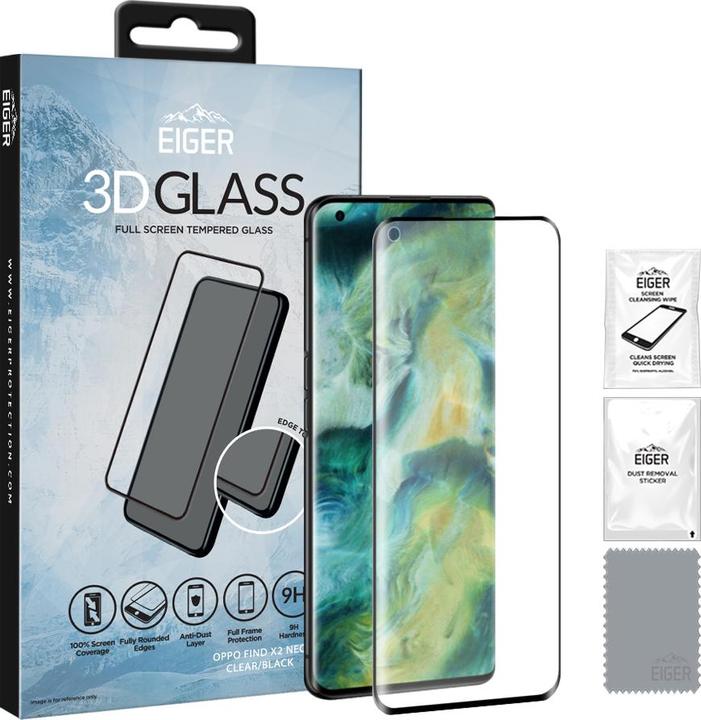 Produktbild Eiger Mountain Glass Clear Edge (1 Stück, Oppo Reno 4 Pro 5G)