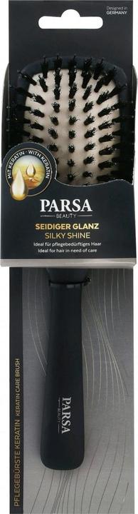 Image du produit Parsa Beauty Parsa Keratin Care & Shine Brosse à cheveux grande, ovale, noire