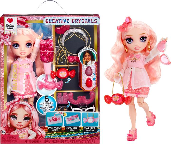 Image du produit Nobrand Rainbow High Crystal Fashion Doll Bella