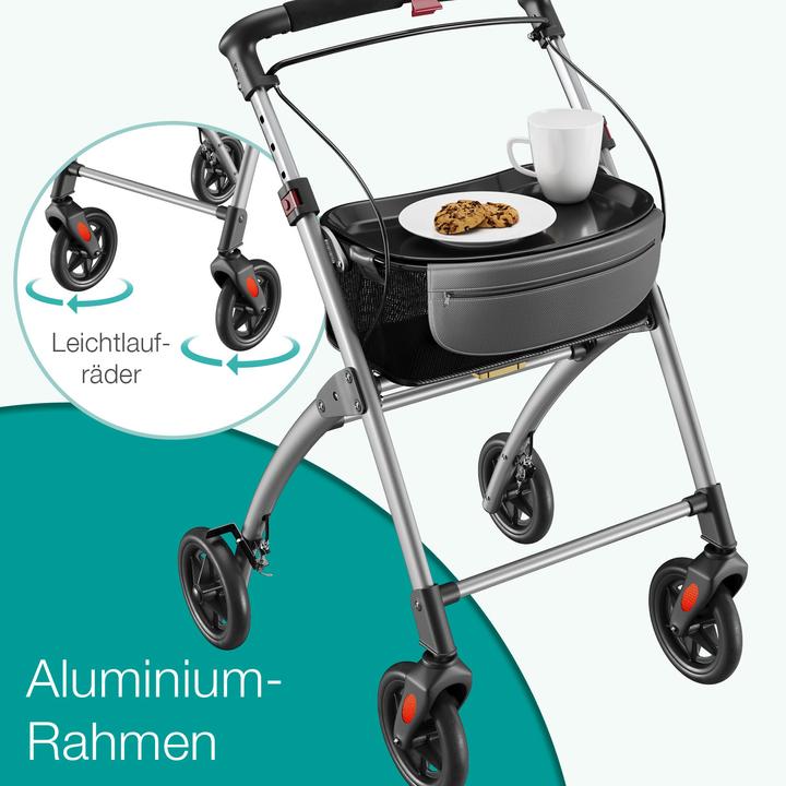 Actual product image Aktivshop Wohnungsrollator, Rollator schmal für die Wohnung, extra schmal, Innenrollator