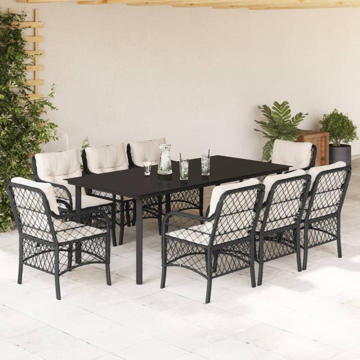Actual product image VidaXL 10-piece garden lounge set with cushions (200 cm)