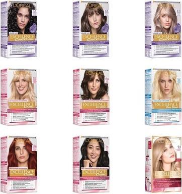 Produktbild L'Oréal Paris Loreal Excellence Creme Farbe Creme 10.21 sehr helles Perlblond (10.21 Very Very Light Pearl Blonde)