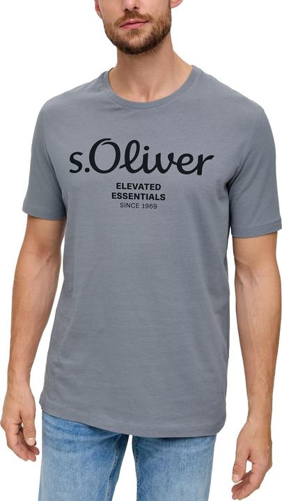 Image du produit S.Oliver T-Shirt Casual Bequem sitzend Logo T-Shirt (M)