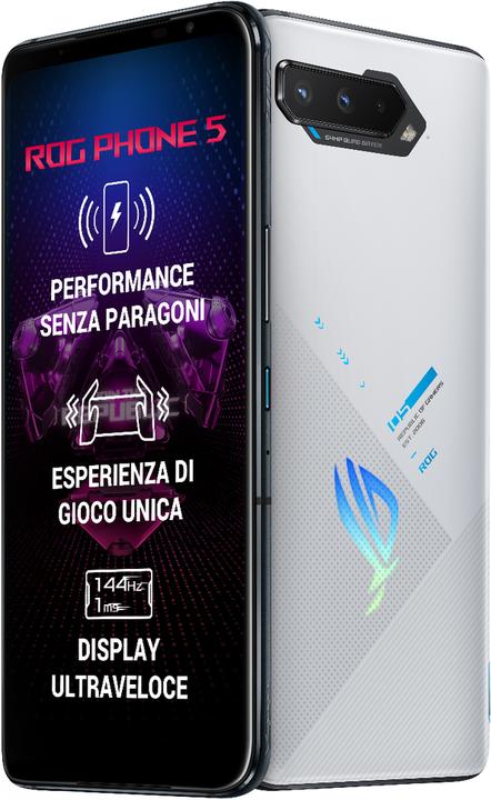 Image du produit ASUS ROG Phone 5 (12GB) (256 Go, Storm White, 6.78", Double SIM, 64 Mpx, 5G)