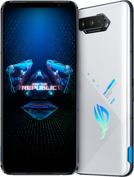 Image du produit ASUS ROG Phone 5 (12GB) (256 Go, Storm White, 6.78", Double SIM, 64 Mpx, 5G)