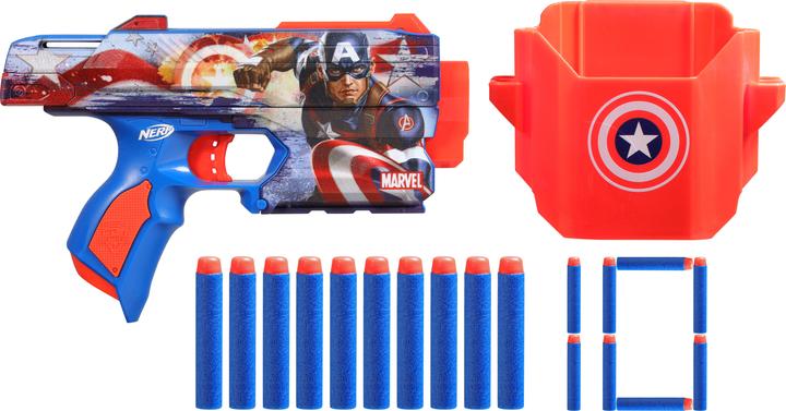 Actual product image Nerf Captain America
