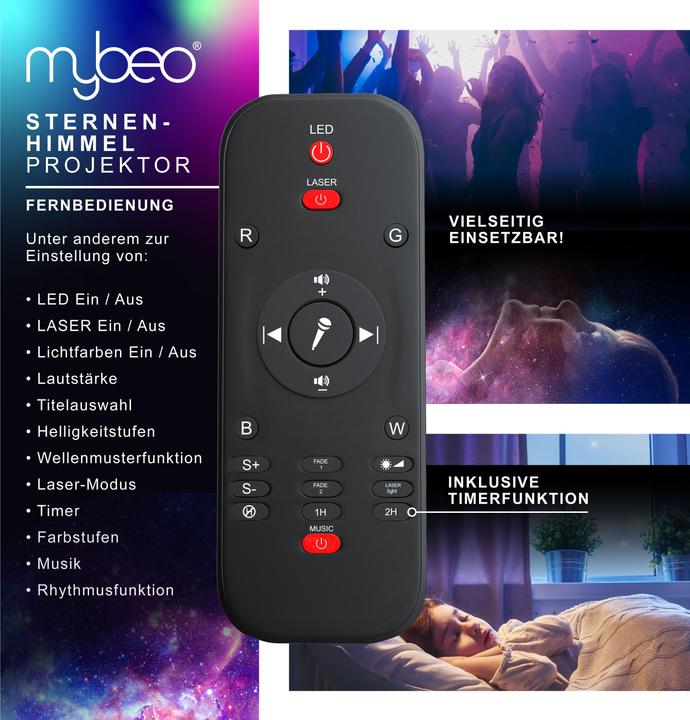 Produktbild Mybeo Sternenhimmel Projektor