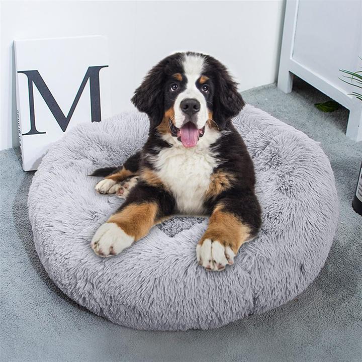 Immagine prodotto Intirilife Letto per animali in grigio diametro 100 cm (Cane, Gatto)