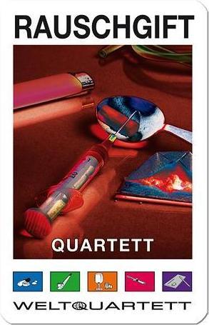 Produktbild Quartett Rauschgift (Deutsch)