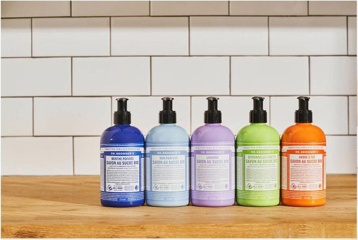 Productafbeelding Dr. Bronner's Suikerzeep (Vloeibare zeep, 355 ml)