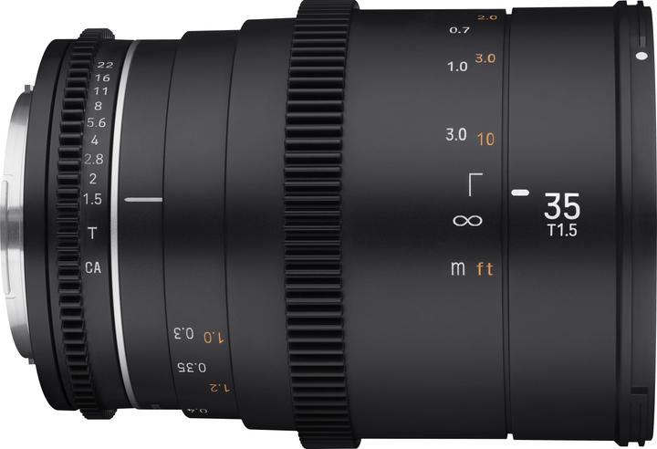 Produktbild Samyang 35mm T1.5 MK2 MFT (Micro Four Thirds, Micro Four Thirds, APS-C / DX, Vollformat)