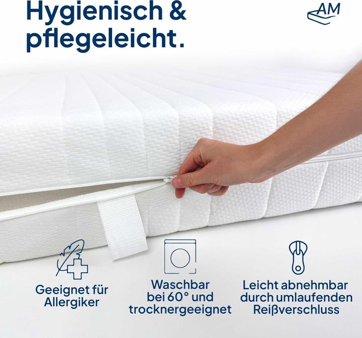Image du produit AM Qualitätsmatratzen Housse de Matelas Confort (160 x 200 cm)