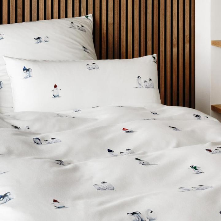 Actual product image Elegante Pinguin Party (Duvet cover, 155x220 cm + 80x80 cm)