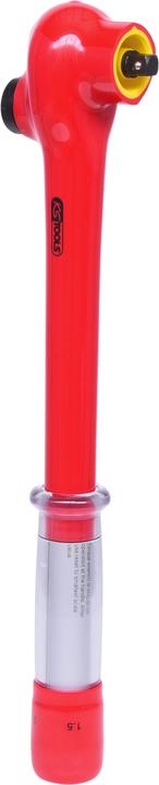 Image du produit KS Tools Clé dynamométrique avec isolation de protection + tête à cliquet réversible, 3/8", 5-50 Nm (3/8", 50 Nm, 50 Nm)
