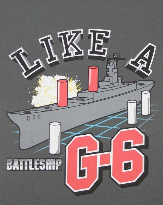 Produktbild Goodie Two Sleeves Battleship Like A G6 TShirt (S)