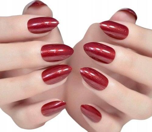 Actual product image Maybelline New York Forever Strong Pro No.09 (Volcanic Red, Colour paint)