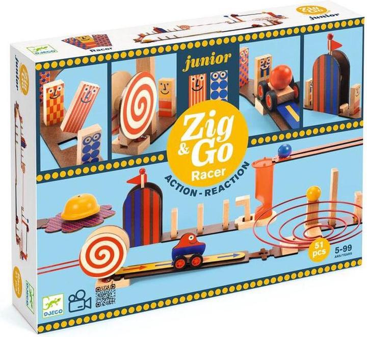 Image du produit Djeco Jeu de réaction en chaîne Zig & Go Junior